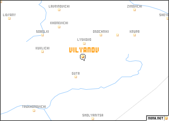 map of Vilʼyanov