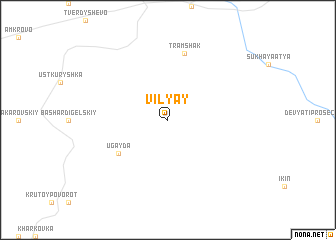 map of Vilyay