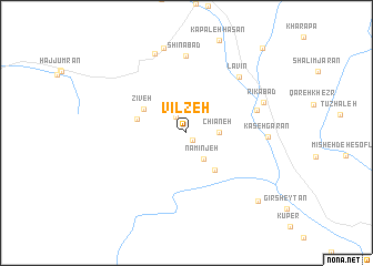 map of Vīlzeh