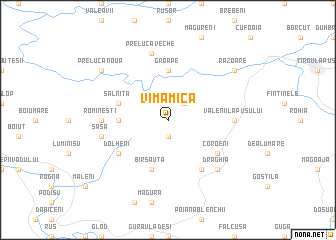 map of Vima Mică