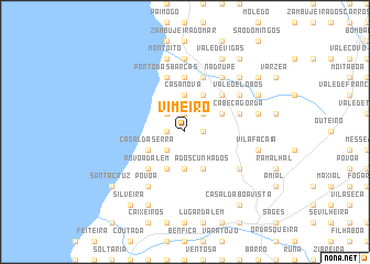 map of Vimeiro