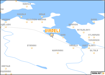 map of Vimpeli