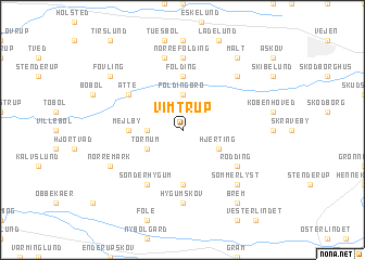 map of Vimtrup