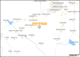 map of Vimy Ridge