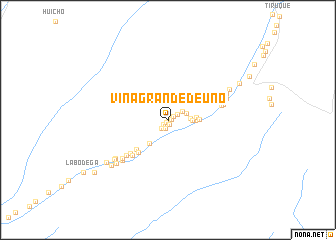 map of Viña Grande de Uno