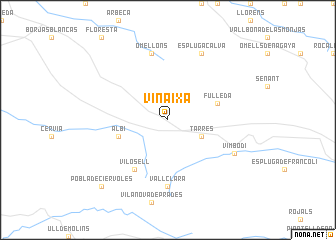 map of Viñaixa
