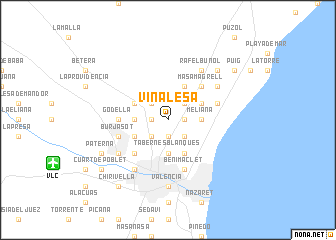 map of Vinalesa