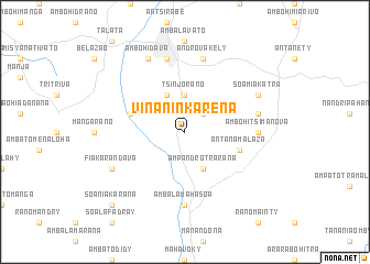 map of Vinaninkarena