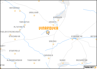 map of Vinarovka