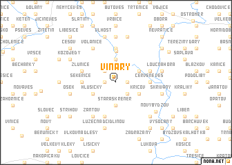map of Vinary
