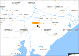 map of Vinassan
