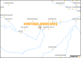 map of Vinata de los Ancones