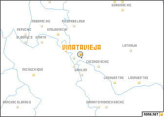map of Vinata Vieja
