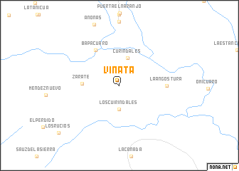 map of Vinata