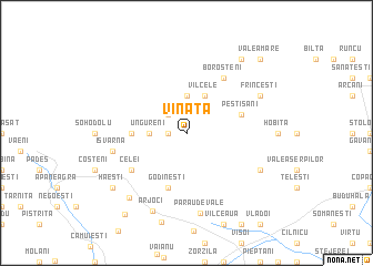 map of Vînăta