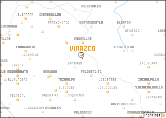 map of Vinazco