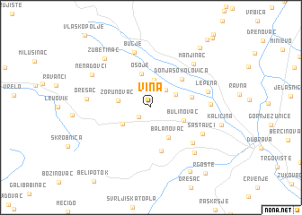 map of Vina