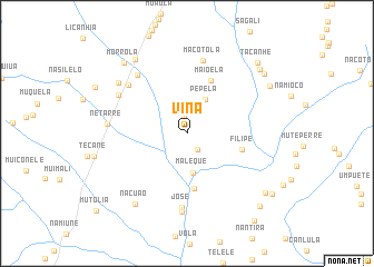 map of Vina