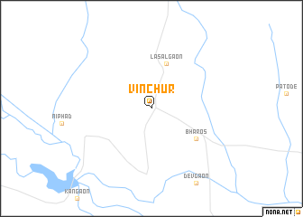 map of Vinchūr
