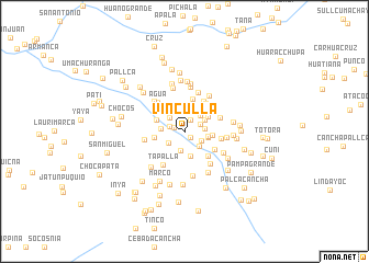 map of Vinculla