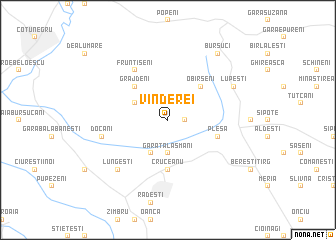 map of Vinderei