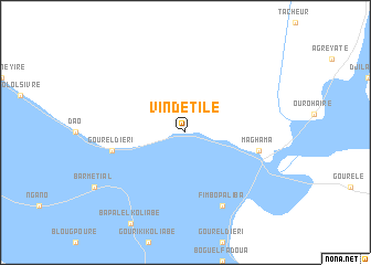 map of Vindétilé