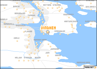 map of Vindhem