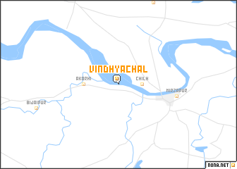 map of Vindhyāchal