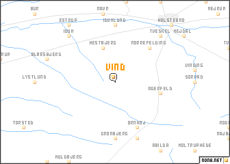 map of Vind