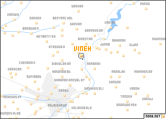 map of Vīneh