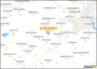 map of Vinemont