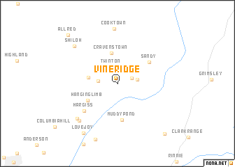 map of Vine Ridge