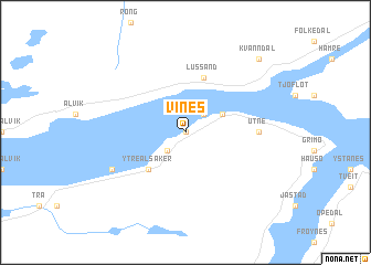 map of Vines
