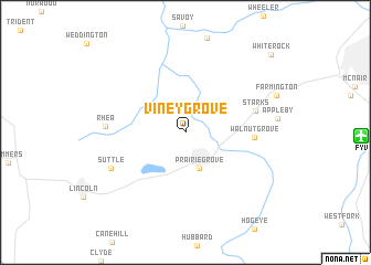 map of Viney Grove