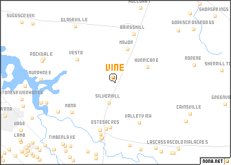 map of Vine