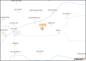 map of Vine