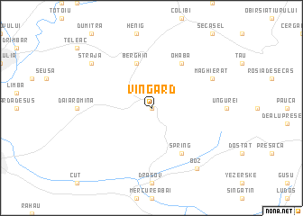 map of Vingard