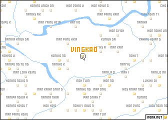 map of Vingkao