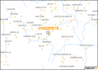 map of Vingorota