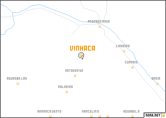 map of Vinhaça