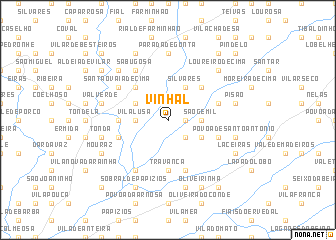 map of Vinhal