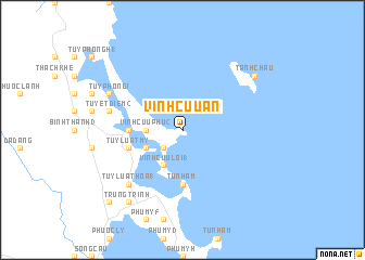 map of Vĩnh Cửu An