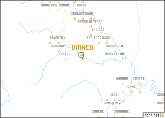 map of Vinh Cu