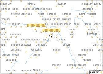 map of Vĩnh Ðồng