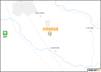 map of Vinhedo