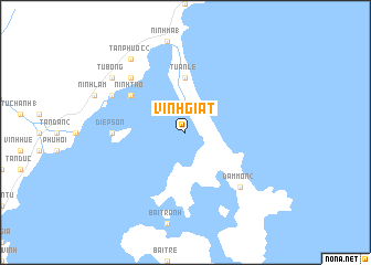 map of Vỉnh Giât