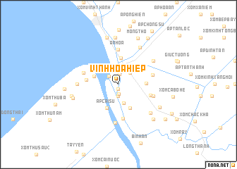 map of Vĩnh Hòa Hiệp