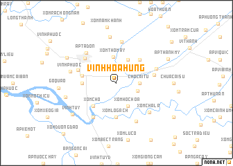 map of Vĩnh Hòa Hưng