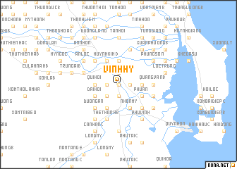 map of Vĩnh Hy