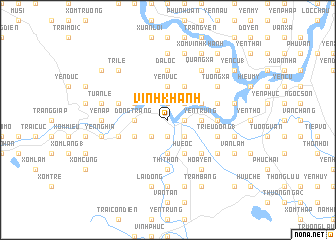 map of Vĩnh Khanh